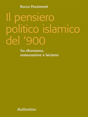 cover image of Il pensiero politico islamico del '900